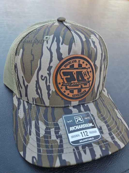 24H leather patch Snap Back Hat